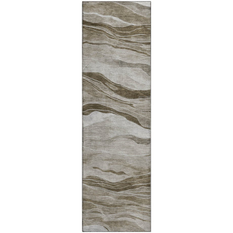Dalyn Pacifica PA6 Brown Rug runner rug