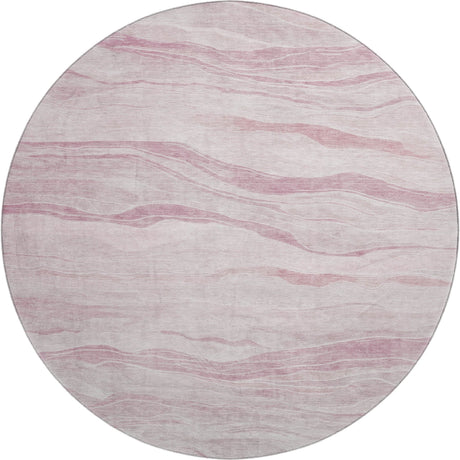 Dalyn Pacifica PA6 Pink Rug round rug