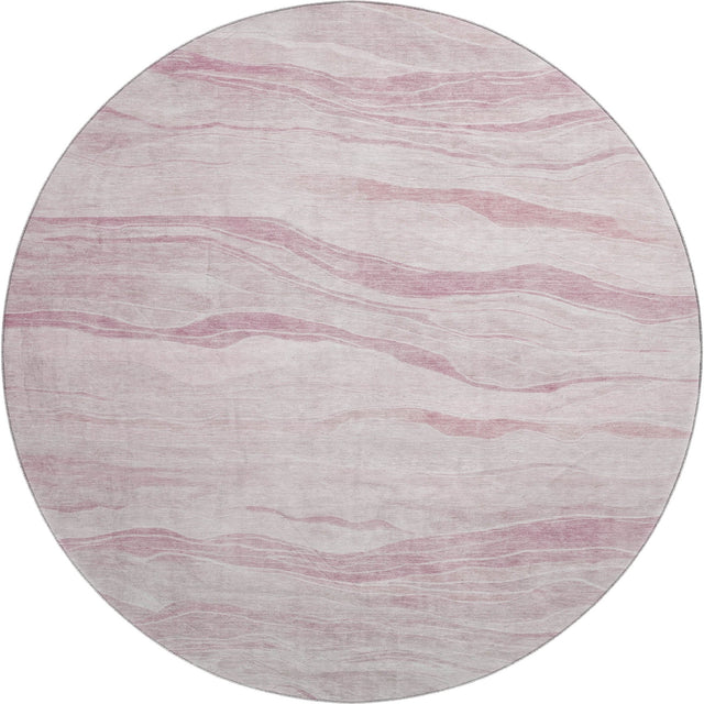 Dalyn Pacifica PA6 Pink Rug round rug