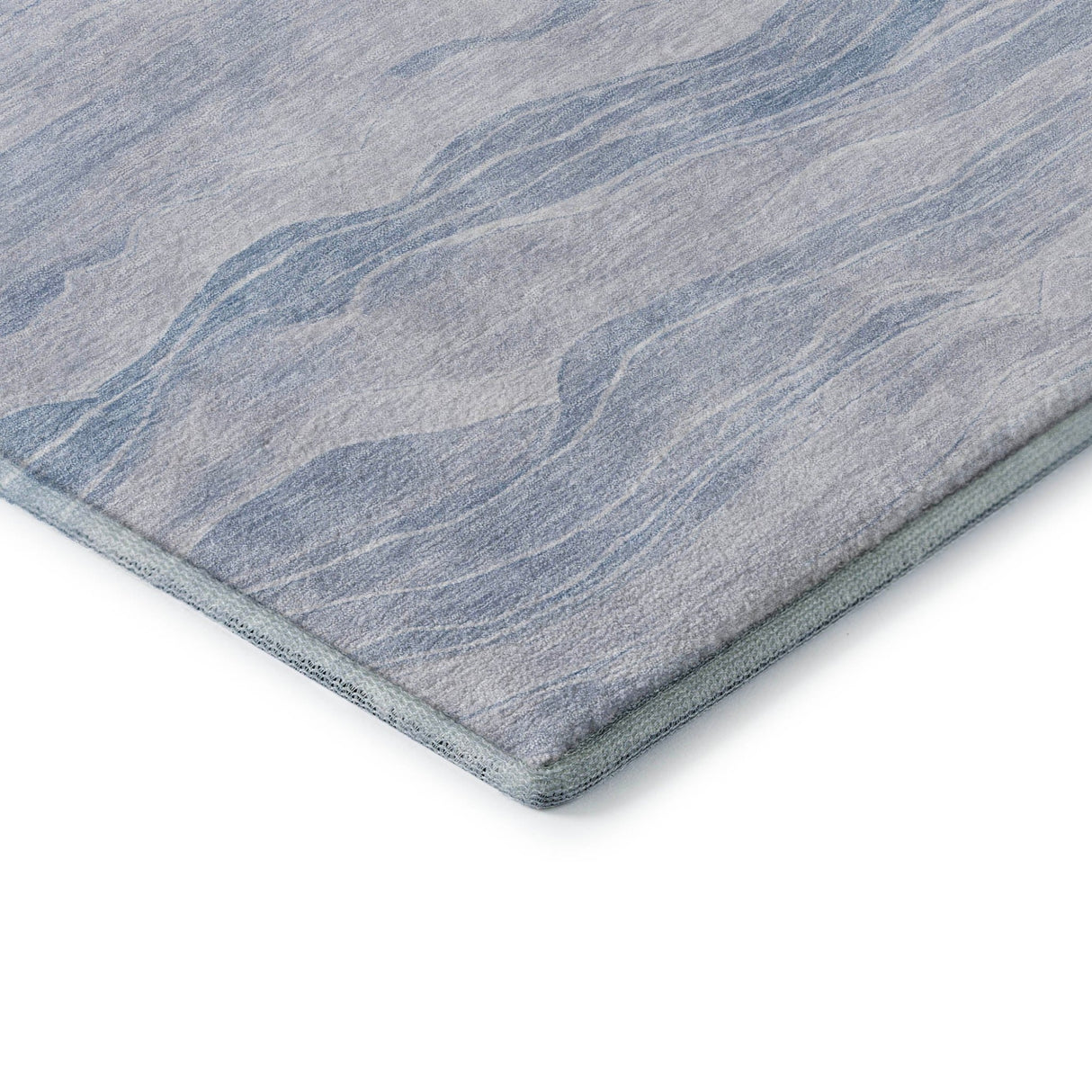 Dalyn Pacifica PA6 Sky Rug corner detail