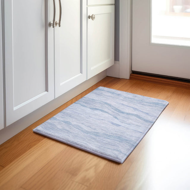 Dalyn Pacifica PA6 Sky Rug shown in a room