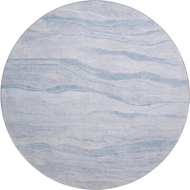 Dalyn Pacifica PA6 Sky Rug round rug