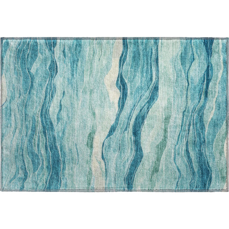 Dalyn Pacifica PA6 Turquoise Rug rectangular rug