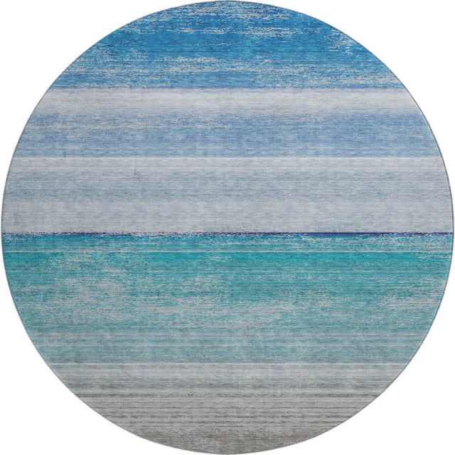 Dalyn Pacifica PA7 Sky Rug round rug