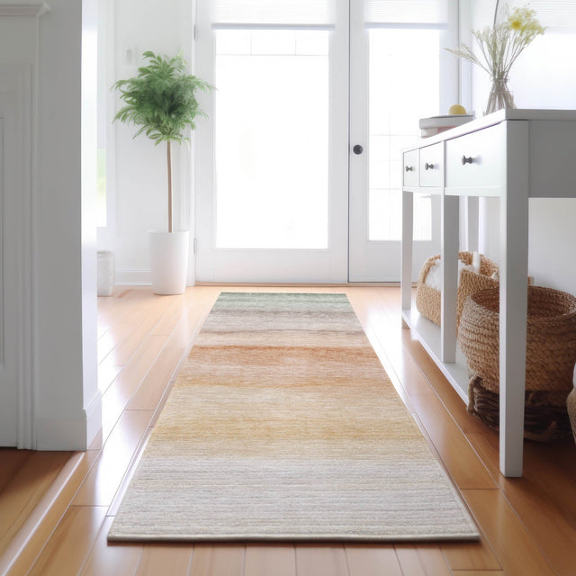 Dalyn Pacifica PA8 Coral Rug shown in a room