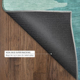 Dalyn Pacifica PA9 Turquoise Rug backing detail