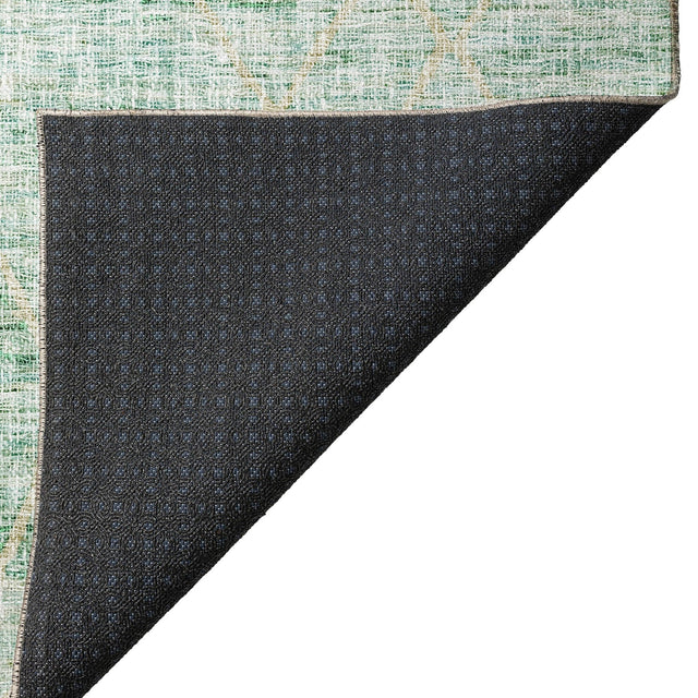Dalyn Portico PO1 Aloe Rug backing detail