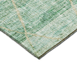 Dalyn Portico PO1 Aloe Rug corner detail