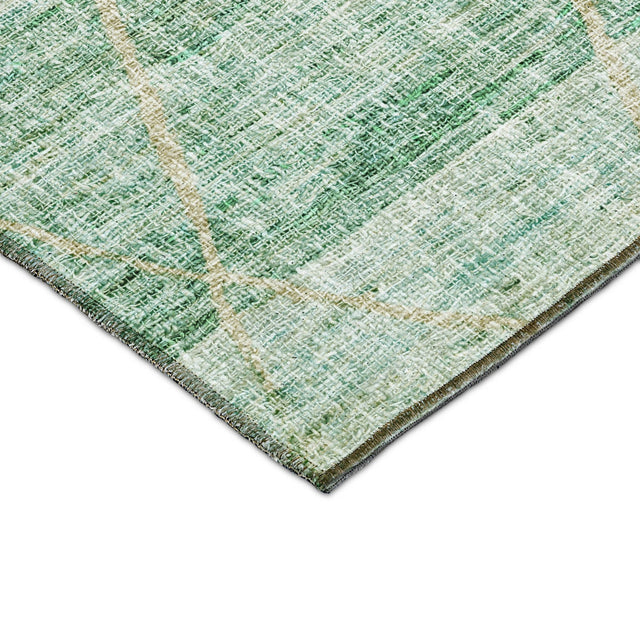 Dalyn Portico PO1 Aloe Rug corner detail