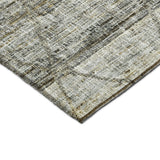 Dalyn Portico PO1 Pewter Rug corner detail
