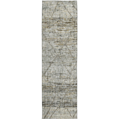 Dalyn Portico PO1 Pewter Rug runner rug