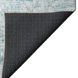 Dalyn Portico PO1 Teal Rug backing detail