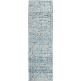 Dalyn Portico PO1 Teal Rug runner rug