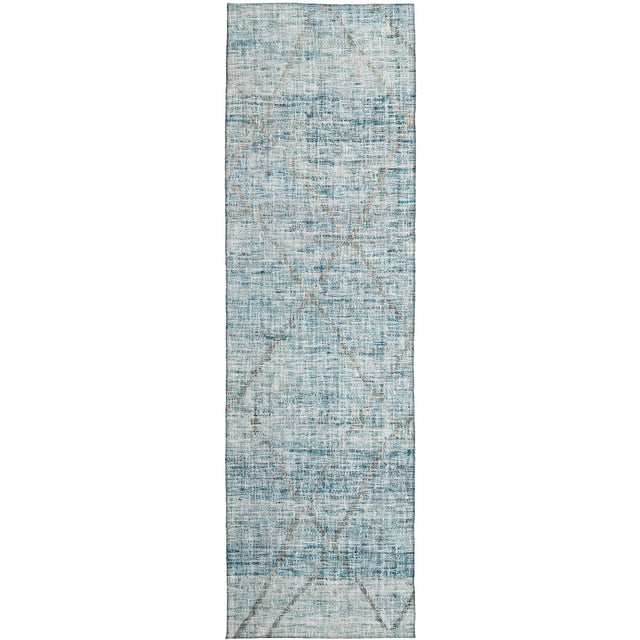 Dalyn Portico PO1 Teal Rug runner rug