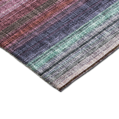 Dalyn Portico PO2 Lavender Rug corner detail
