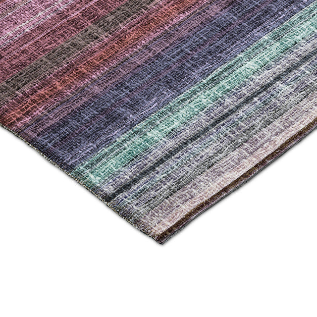 Dalyn Portico PO2 Lavender Rug corner detail
