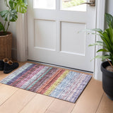 Dalyn Portico PO2 Lavender Rug shown in a room