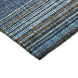 Dalyn Portico PO2 Navy Rug corner detail