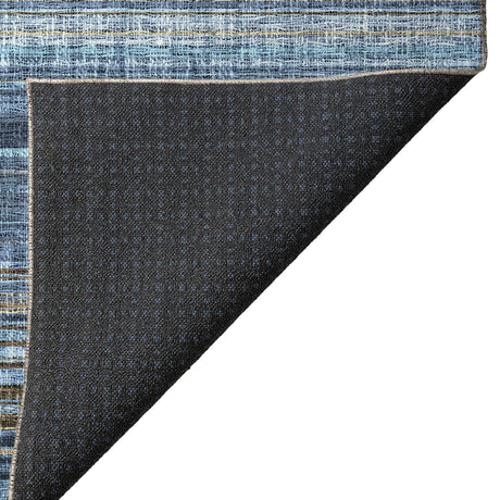 Dalyn Portico PO2 Navy Rug backing detail