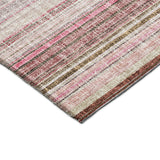 Dalyn Portico PO2 Pink Rug corner detail