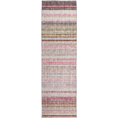 Dalyn Portico PO2 Pink Rug runner rug