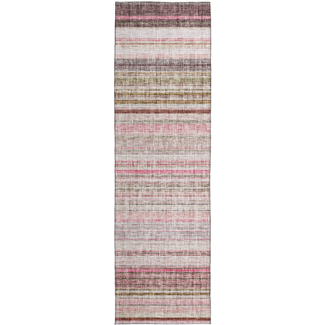 Dalyn Portico PO2 Pink Rug runner rug