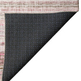 Dalyn Portico PO2 Pink Rug backing detail