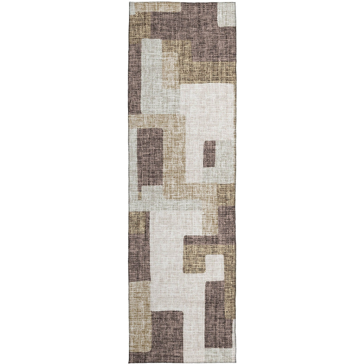 Dalyn Portico PO3 Brown Rug runner rug