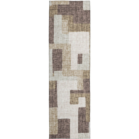 Dalyn Portico PO3 Brown Rug runner rug