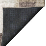 Dalyn Portico PO3 Brown Rug backing detail