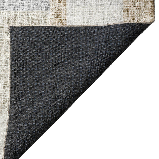 Dalyn Portico PO3 Ivory Rug backing detail