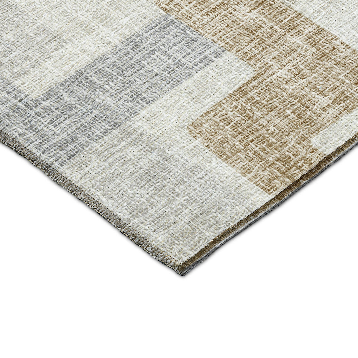 Dalyn Portico PO3 Ivory Rug corner detail