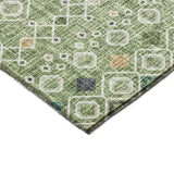 Dalyn Portico PO4 Aloe Rug corner detail