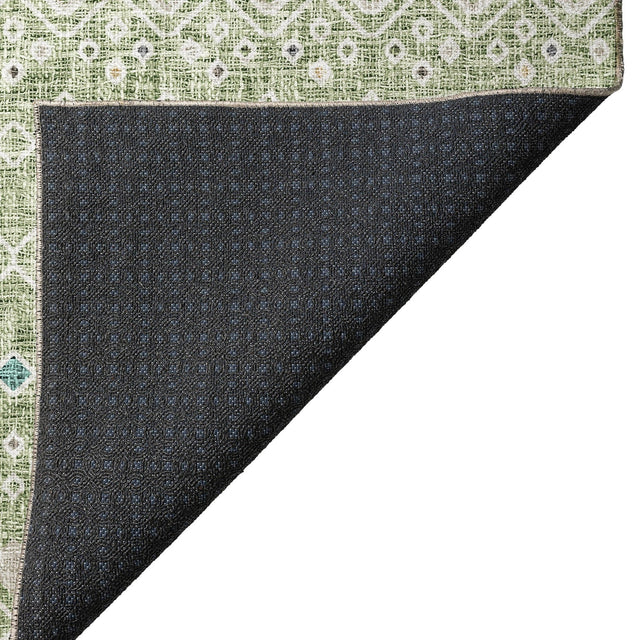 Dalyn Portico PO4 Aloe Rug backing detail