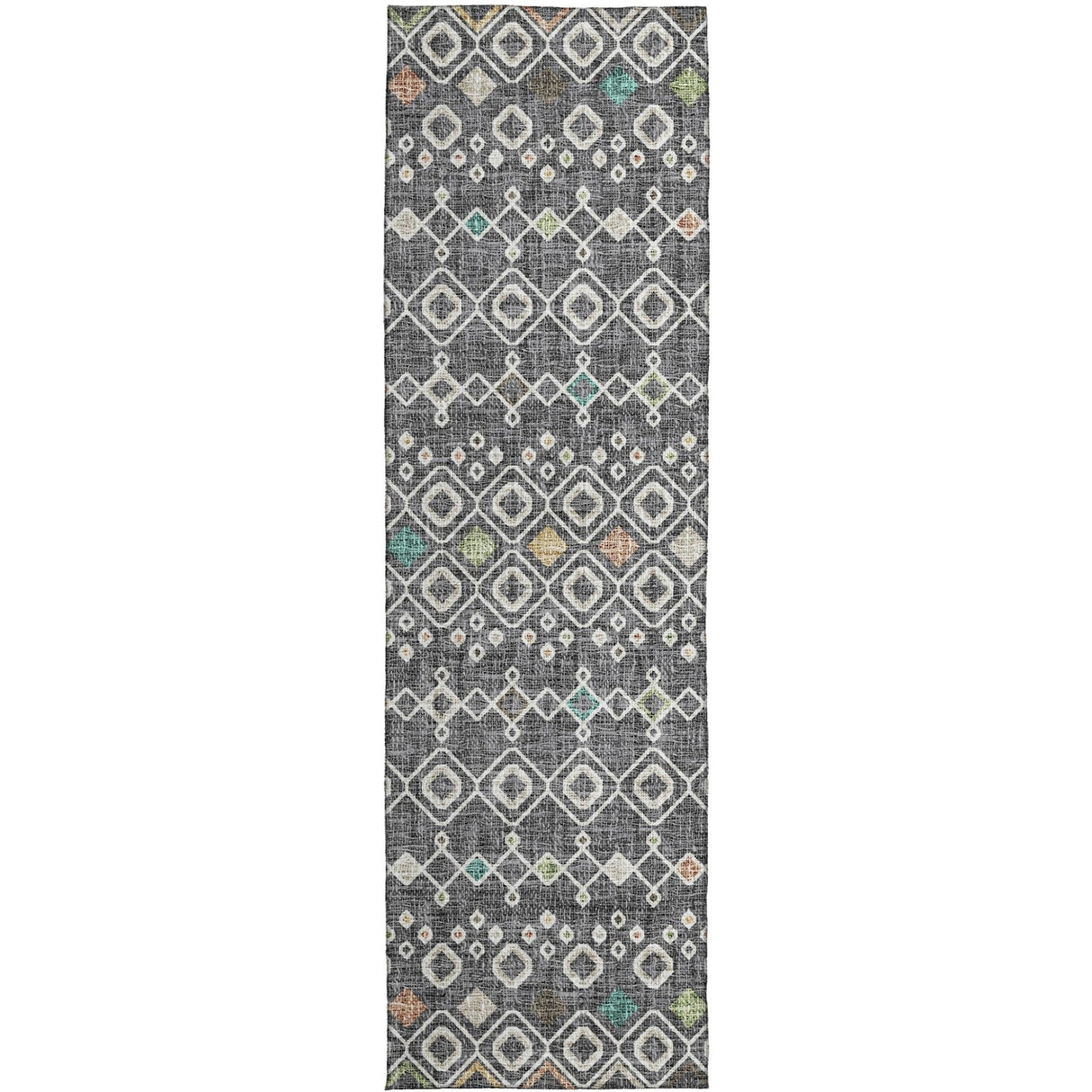 Dalyn Portico PO4 Gray Rug runner rug