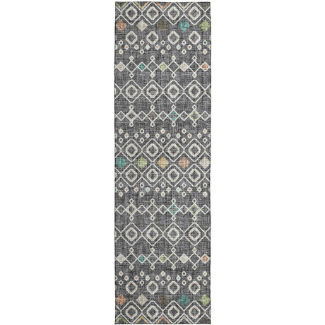 Dalyn Portico PO4 Gray Rug runner rug