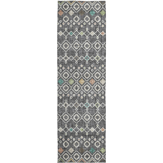 Dalyn Portico PO4 Gray Rug runner rug