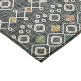 Dalyn Portico PO4 Gray Rug corner detail