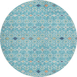 Dalyn Portico PO4 Teal Rug rectangular rug