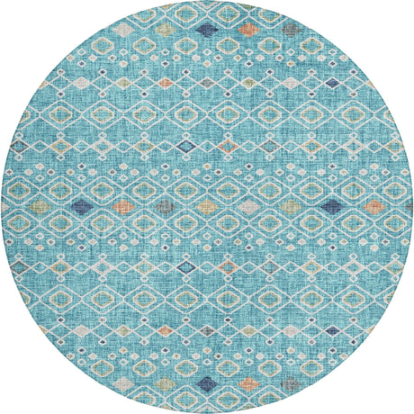 Dalyn Portico PO4 Teal Rug rectangular rug