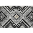 Dalyn Portico PO5 Black Rug rectangular rug