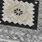 Dalyn Portico PO5 Black Rug color swatch