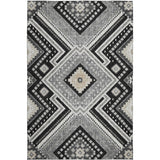 Dalyn Portico PO5 Black Rug main image