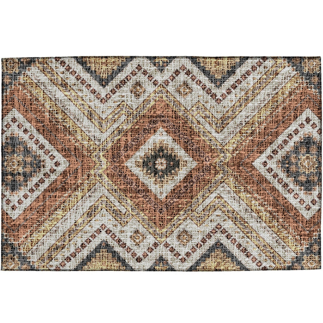 Dalyn Portico PO5 Copper Rug rectangular rug
