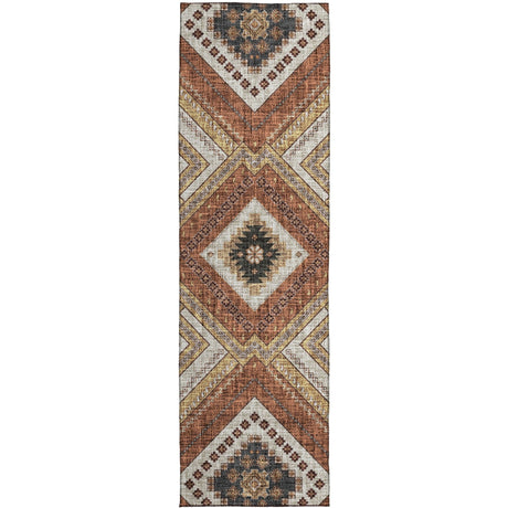 Dalyn Portico PO5 Copper Rug runner rug