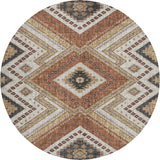 Dalyn Portico PO5 Copper Rug rectangular rug