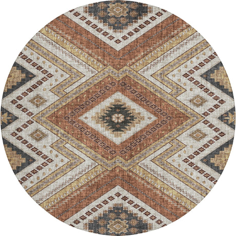 Dalyn Portico PO5 Copper Rug rectangular rug