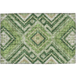 Dalyn Portico PO5 Green Rug rectangular rug