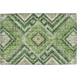 Dalyn Portico PO5 Green Rug rectangular rug