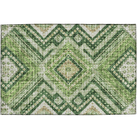 Dalyn Portico PO5 Green Rug rectangular rug